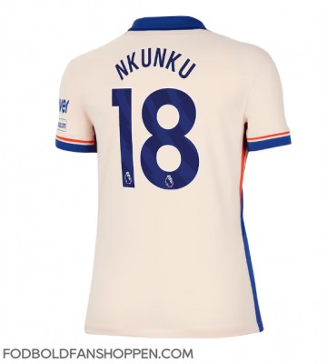 Chelsea Christopher Nkunku #18 Udebanetrøje Dame 2024-25 Kortærmet